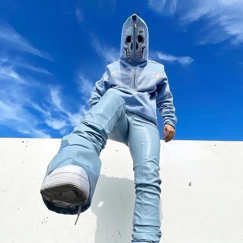 ALTZ - Skull Rhinestone Hoodie