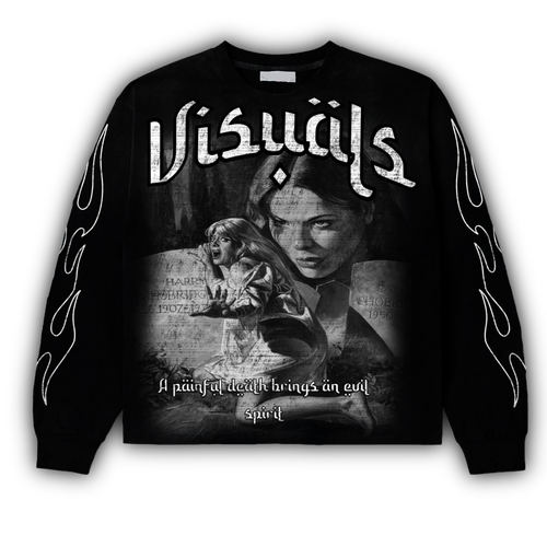 “A PAINFUL DEATH” Long sleeve shirt