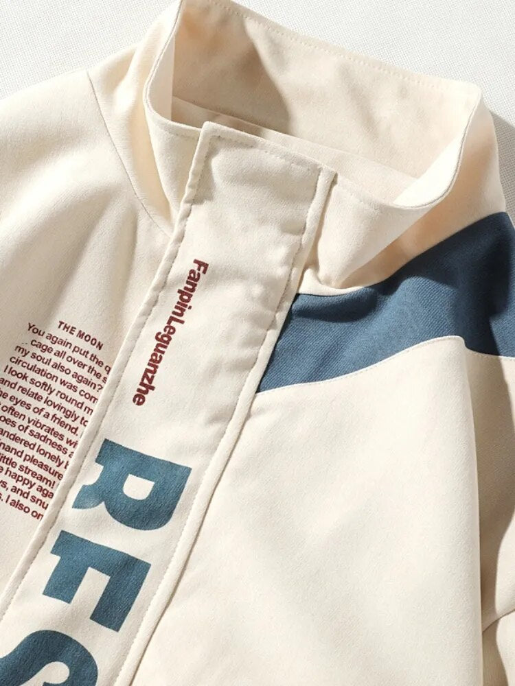 ALTZ - Oversized Vintage Bomber Jacket