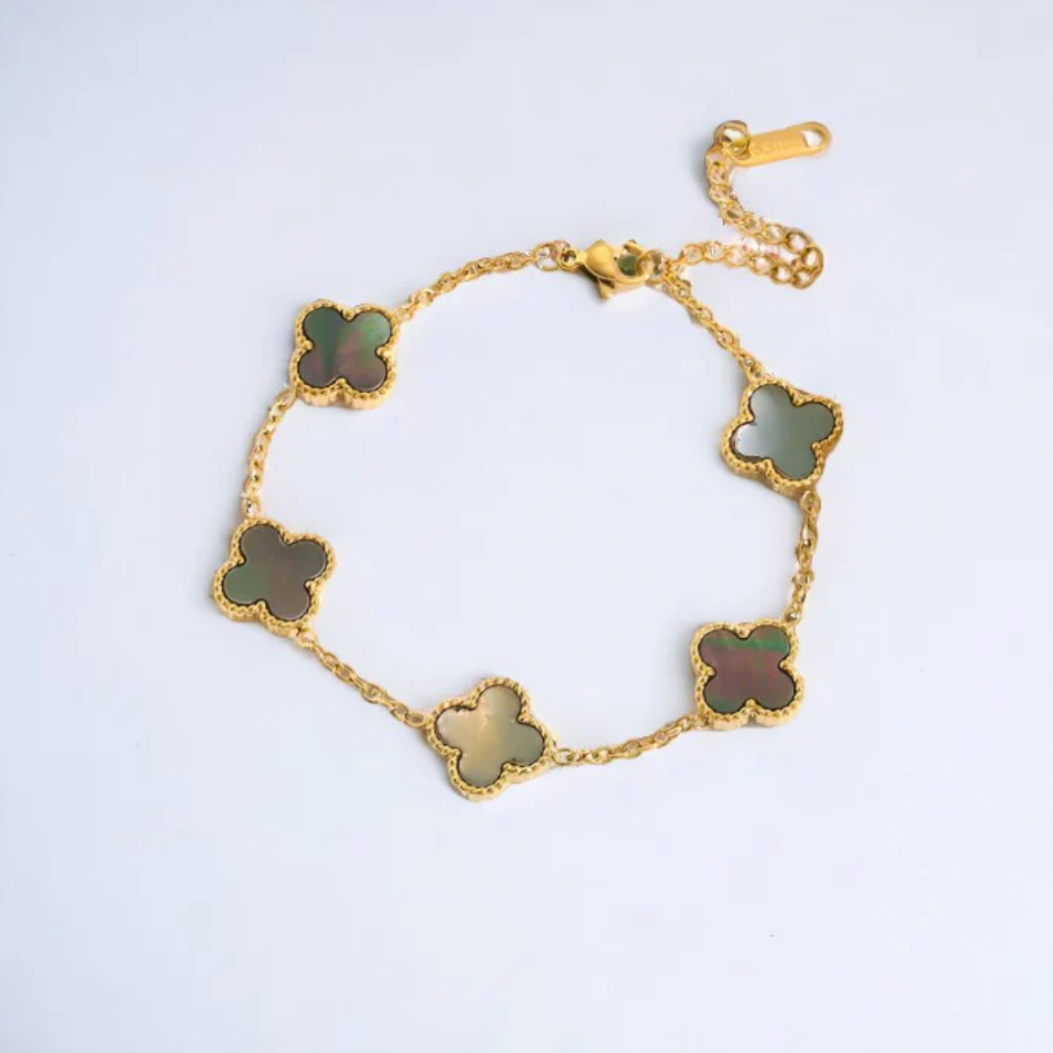 NorLine - Gold-Plated Clover Bracelet