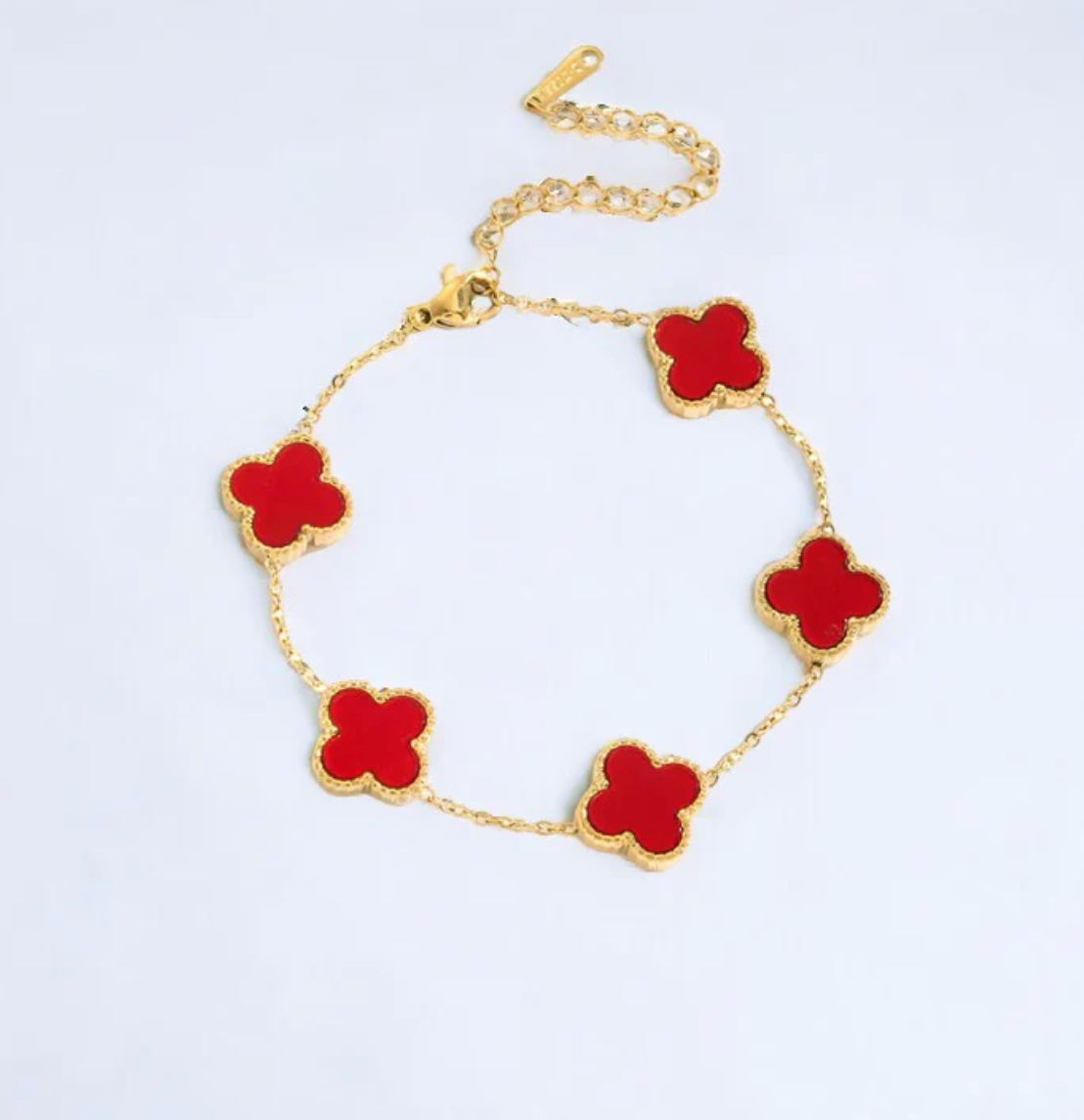 NorLine - Gold-Plated Clover Bracelet