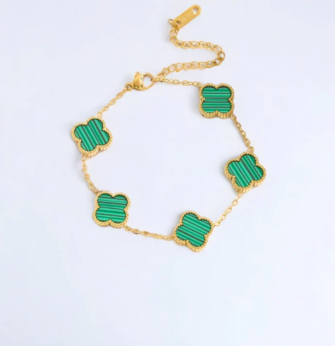 NorLine - Gold-Plated Clover Bracelet