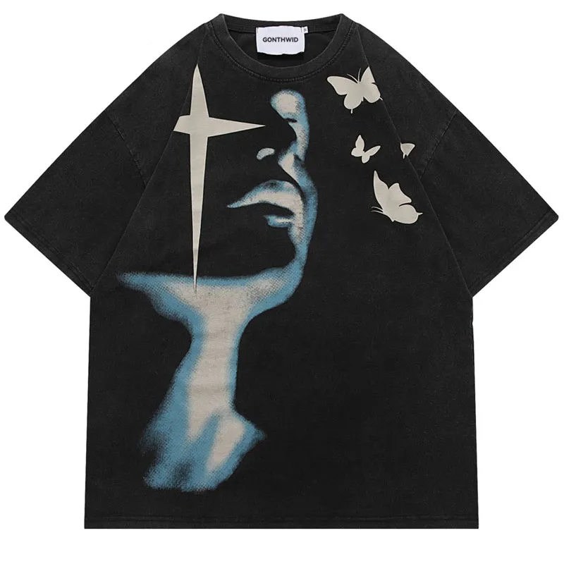 Graphic Baggy T Shirt