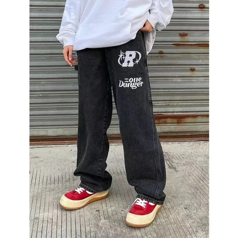 Star Shine Embroidered Jeans