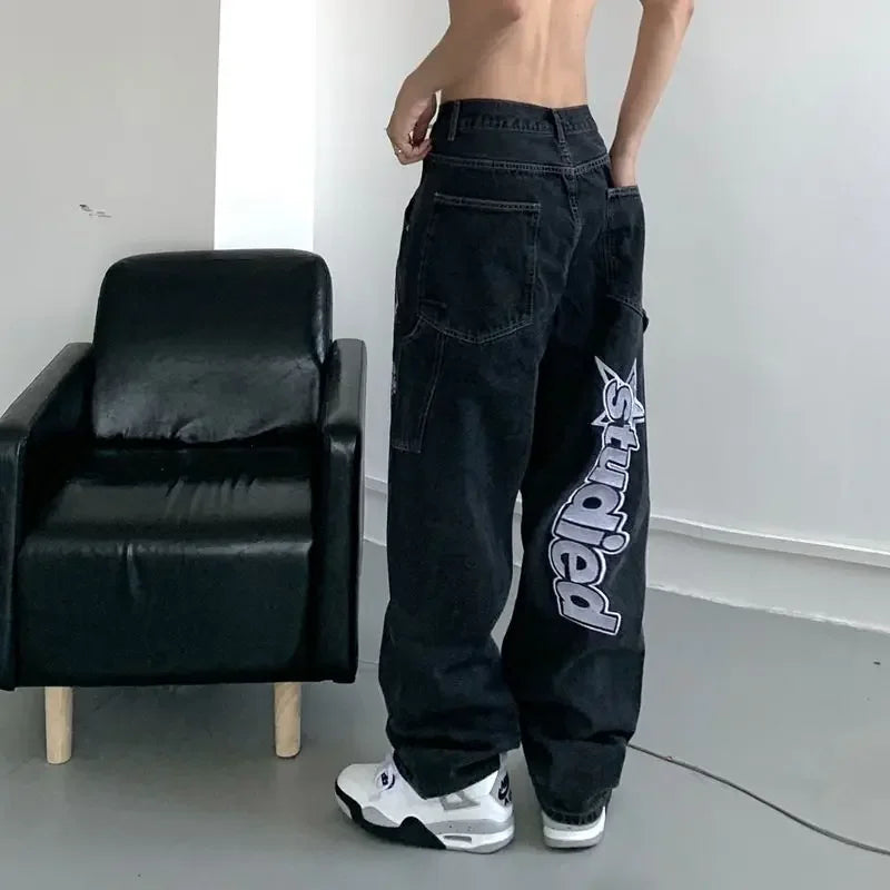 Star Shine Embroidered Jeans