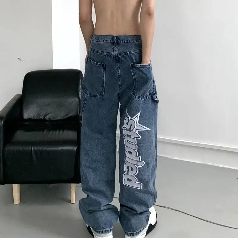 Star Shine Embroidered Jeans