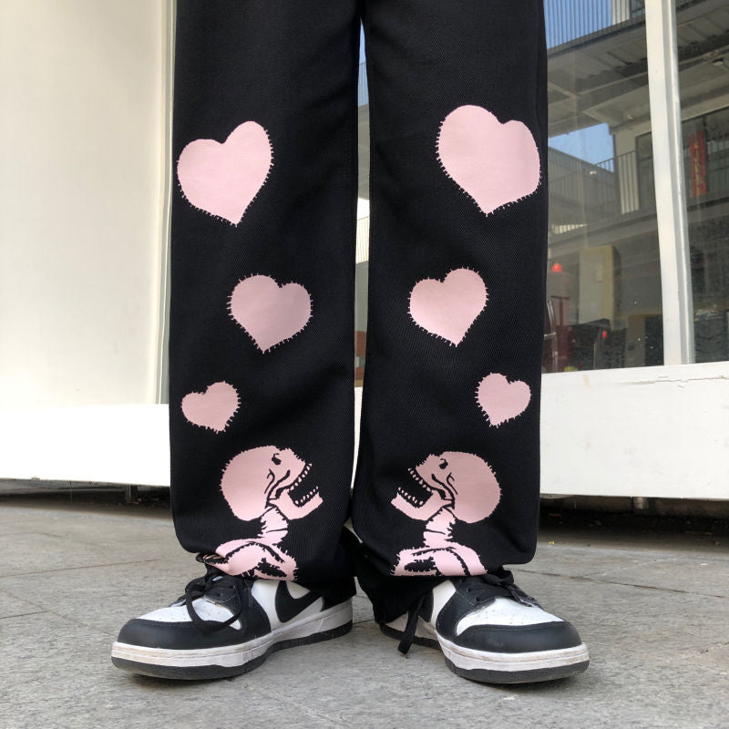 ALTZ - Love Skull Bone Pants