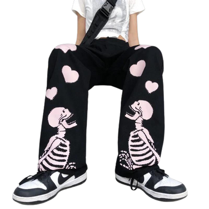 ALTZ - Love Skull Bone Pants