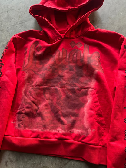 “Guardian angel” red hoodie