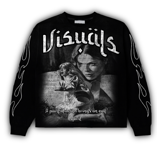 “A PAINFUL DEATH” Long sleeve shirt