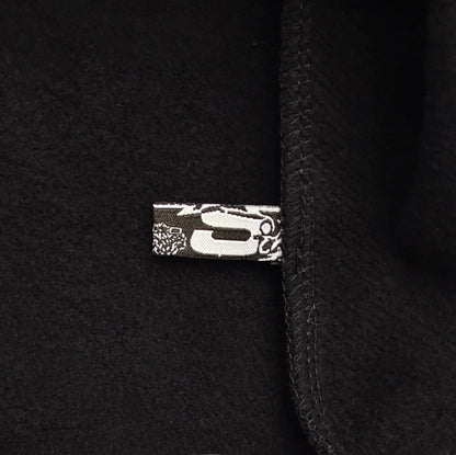 SP5DER OG RHINESTONE LOGO HOODIE BLACK