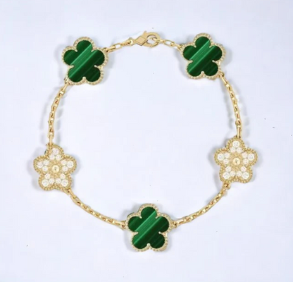 NorLine - Gold-Plated Clover Bracelet
