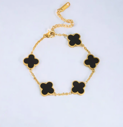 NorLine - Gold-Plated Clover Bracelet