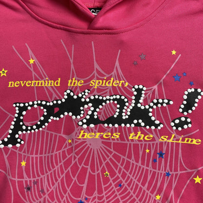 SP5DER P*NK HOODIE PINK
