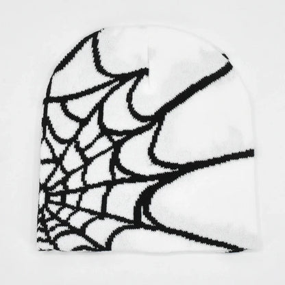 Y2K Spider Web Beanie