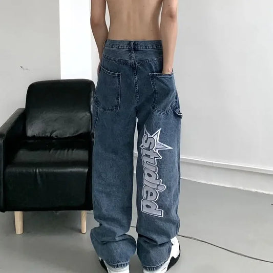 Star Shine Embroidered Jeans