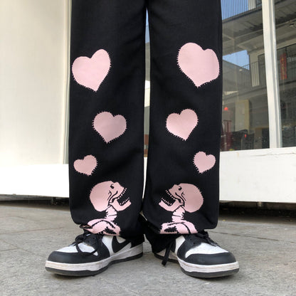 ALTZ - Love Skull Bone Pants